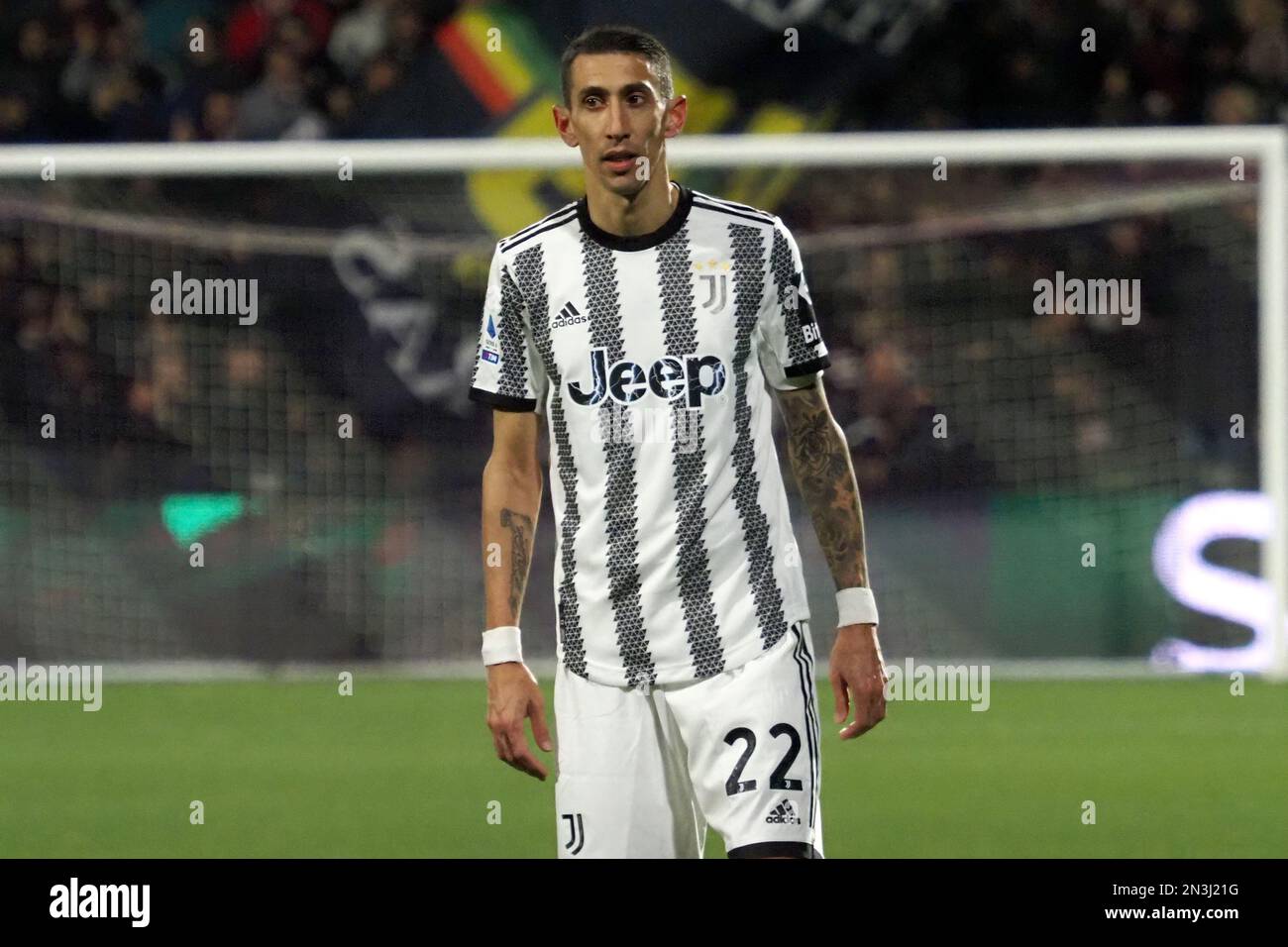 Salerno, Italy. 07th Feb, 2023. player of Juventus, during the match of the  Italian Serie A league between Salernitana vs Juventus final result,  Salernitana 0, Juventus 3, match played at the Arechi