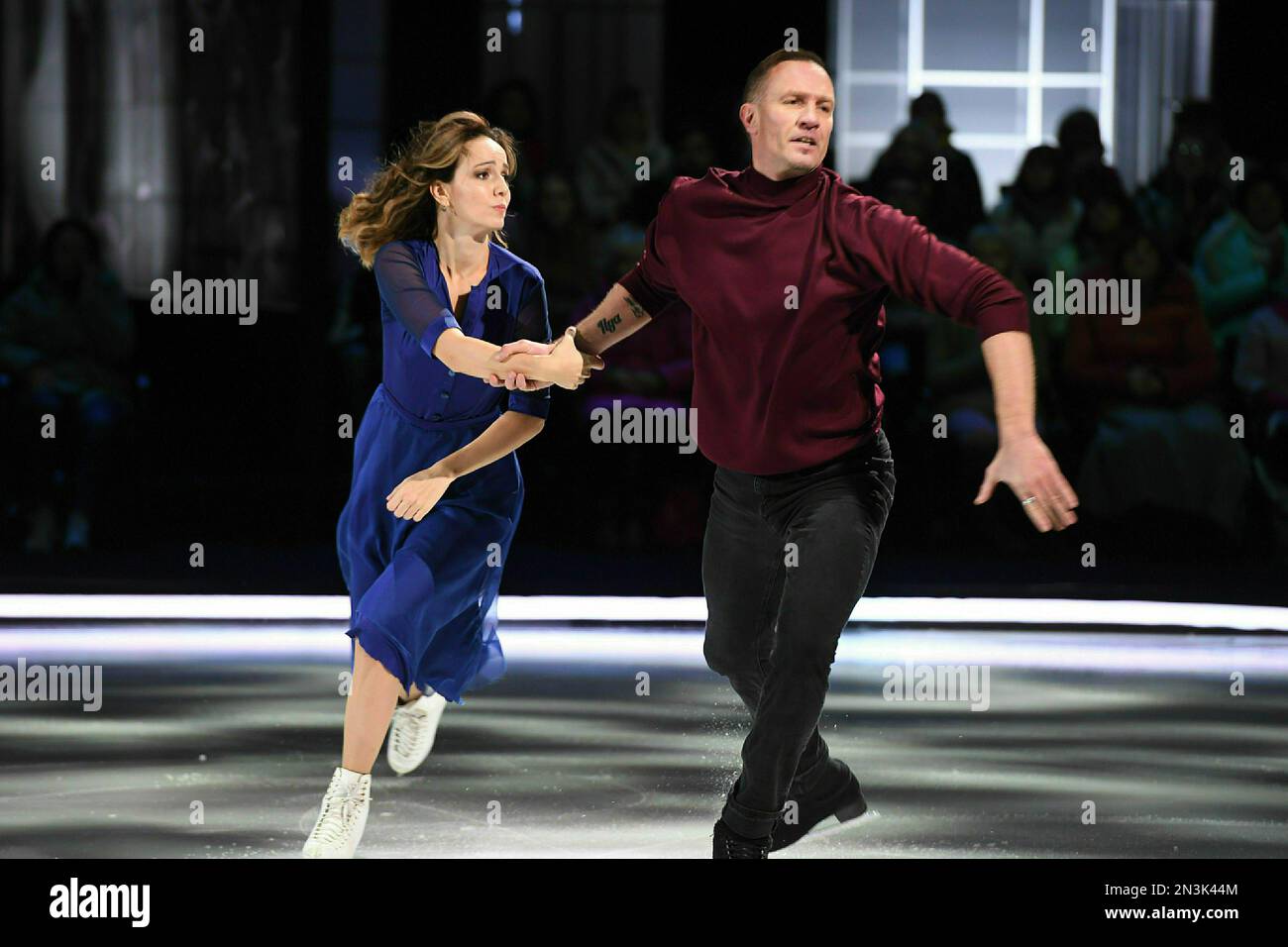 02/08/2023. Olympic champion in ice dancing Roman Kostomarov, who was