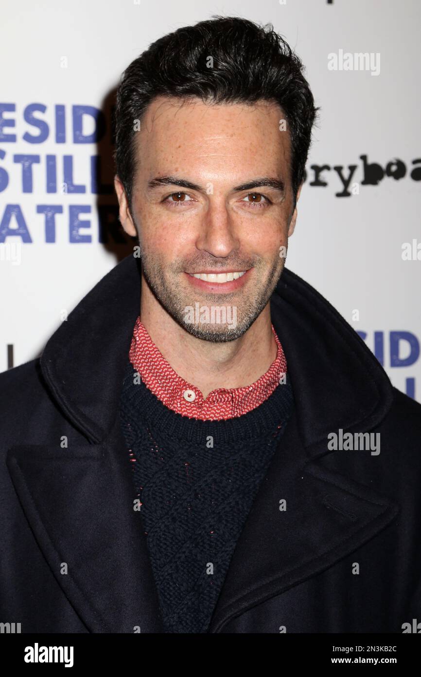 Reid Scott attends the premiere of "Beside Still Waters" at the