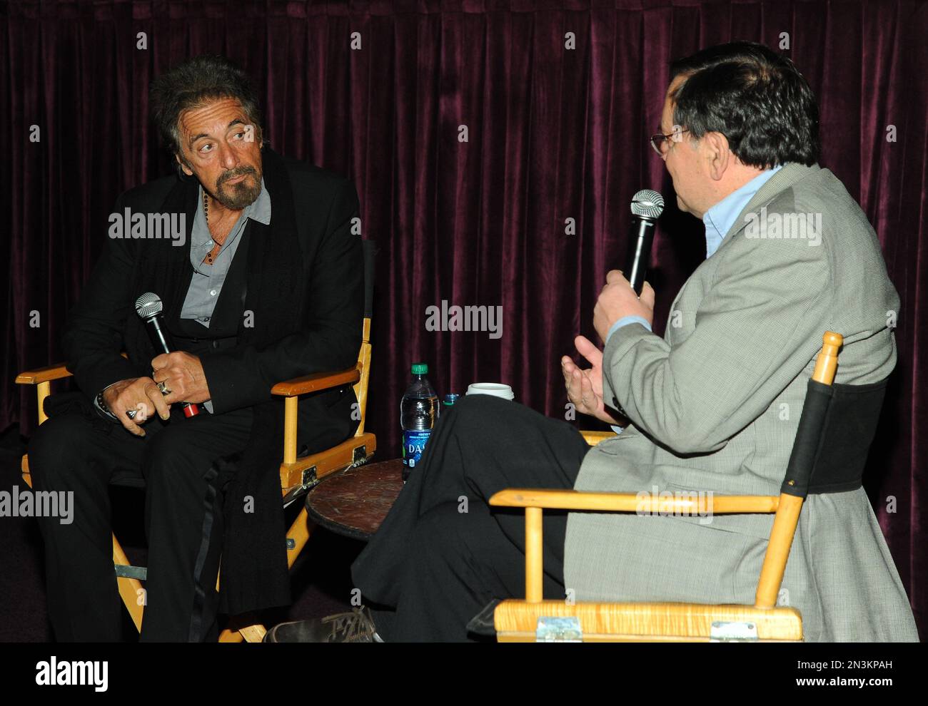 IMAGE DISTRIBUTED FOR AARP - Al Pacino, left, and Peter Rainer attend ...