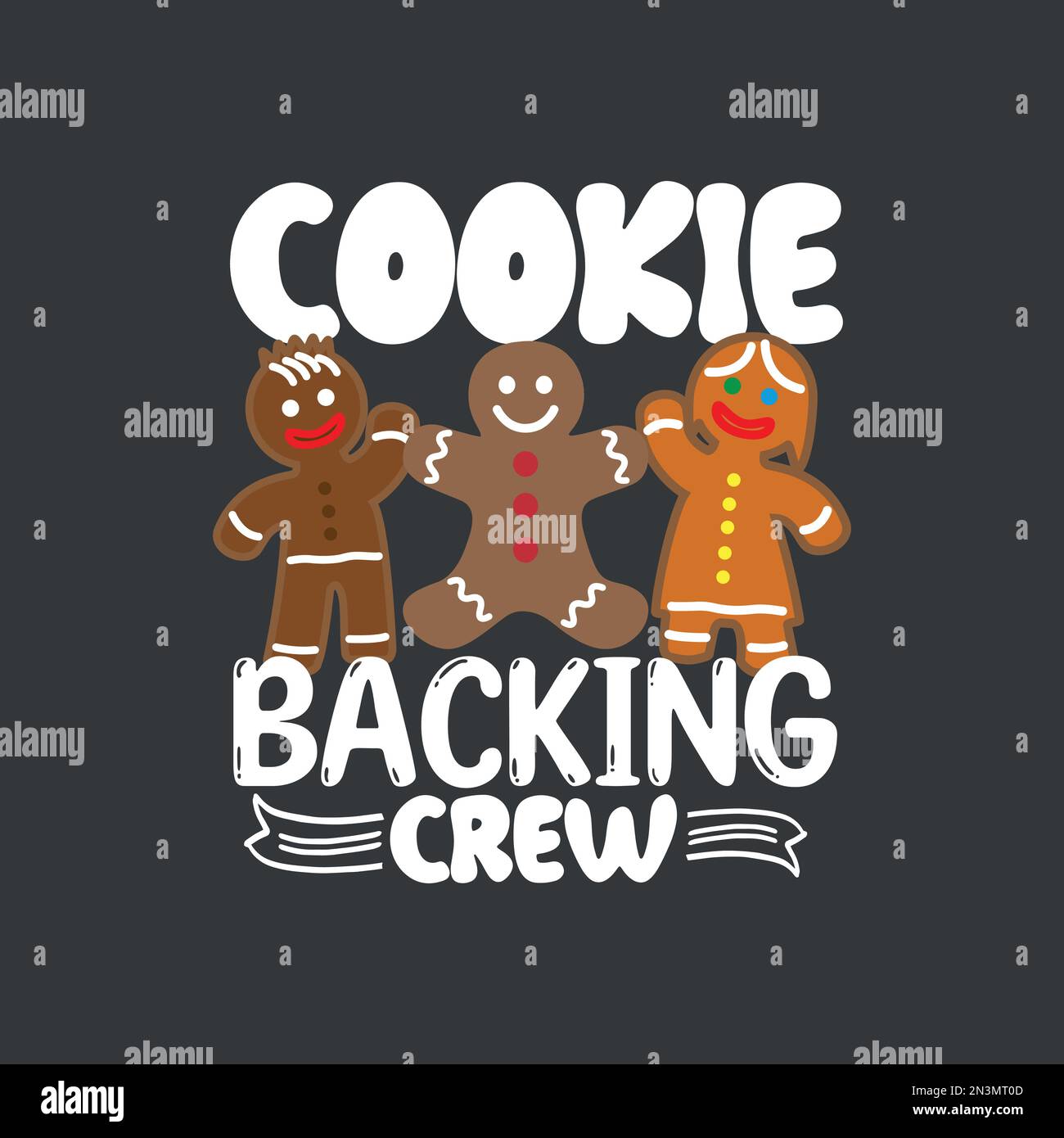 Gingerbread Crew Crew vector vectors hi-res stock photography and images - Alamy