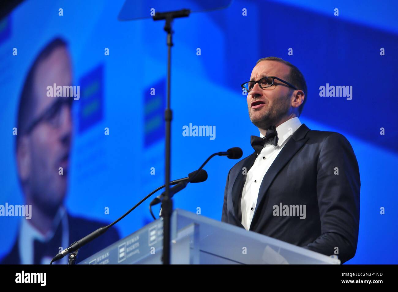 Human Rights Campaign President Chad Griffin speaks at the HRC Annual ...