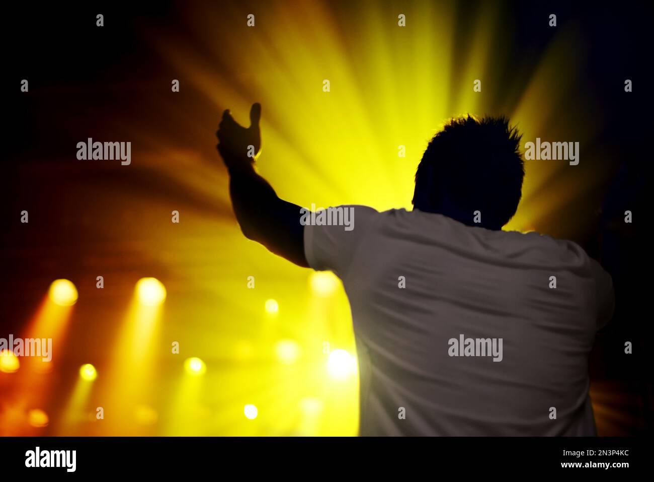 Celebrating his favorite band. This concert was created for the sole