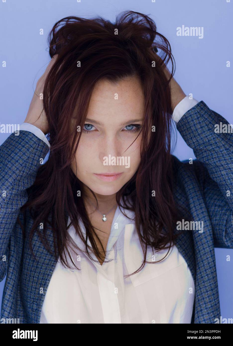 Actress Darya Ekamasova poses for portraits during the 9th edition of ...