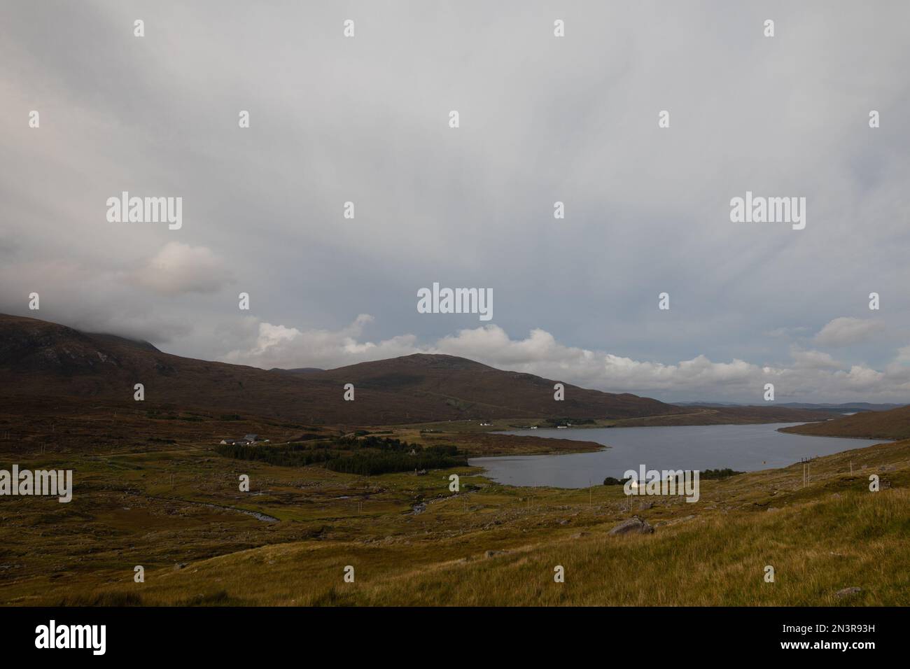 Isle of Lewis in the Outer Hebrides (Landscape) Scotland Stock Photo