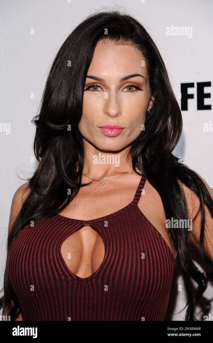 Aria London arrives at the LA Premiere Of "Felony" on Thursday, Oct. 16