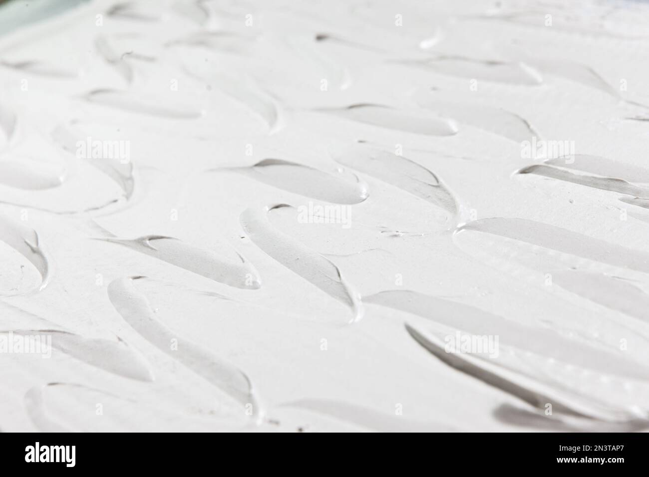 White pattern of relief decorative plaster texture Stock Photo - Alamy