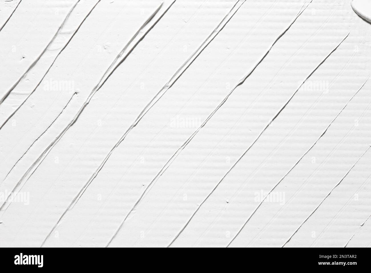 Abstract white background with relief stripes Stock Photo