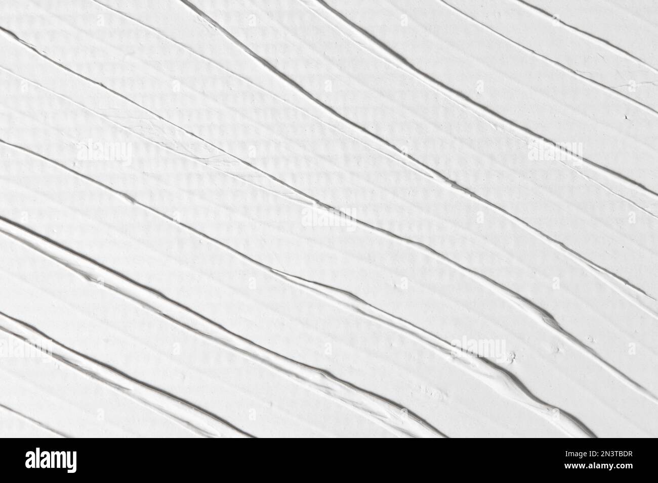 White relief background, decorative stucco texture Stock Photo
