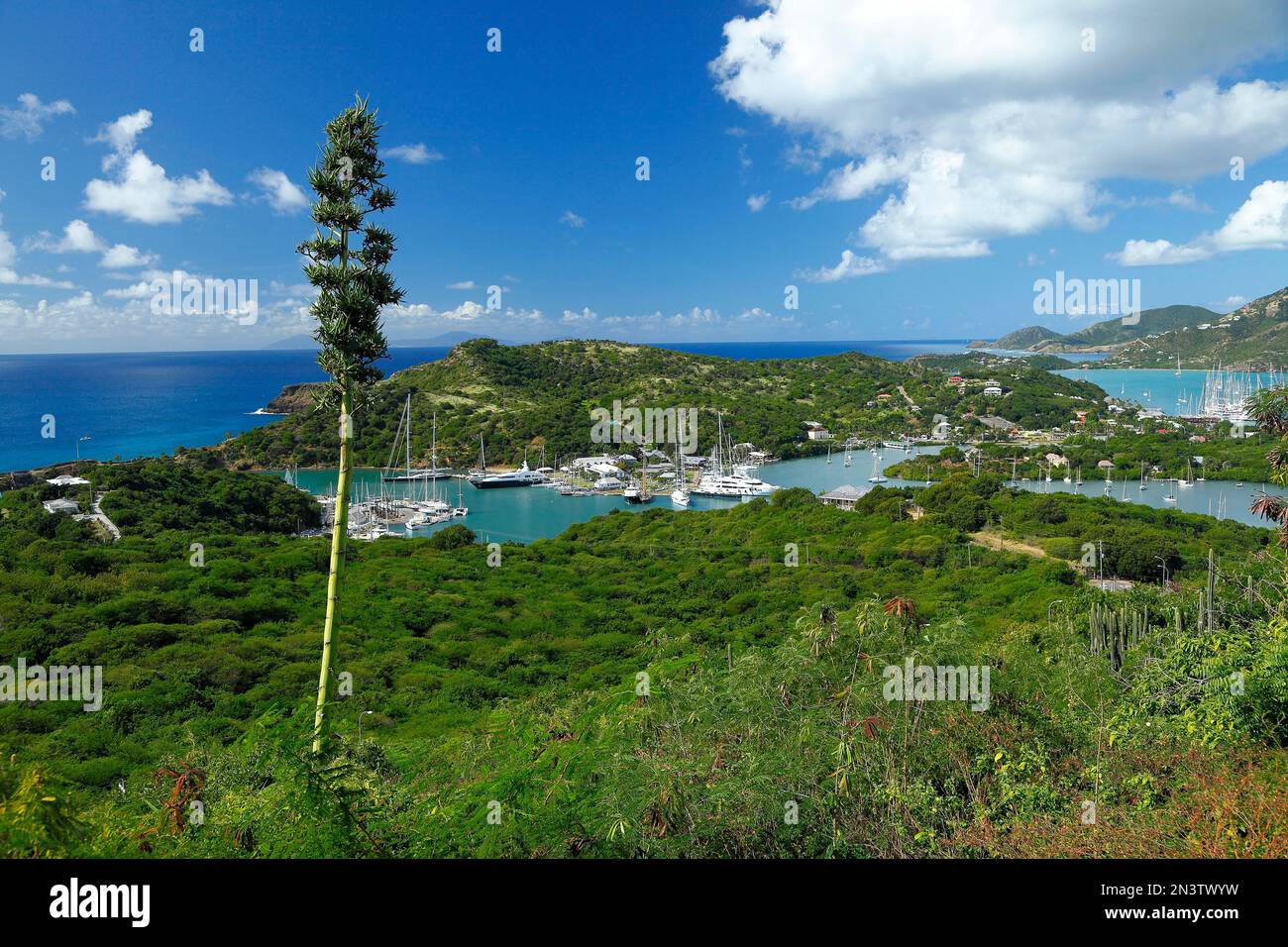 English Harbour, Antigua, Caribbean Stock Photo Alamy