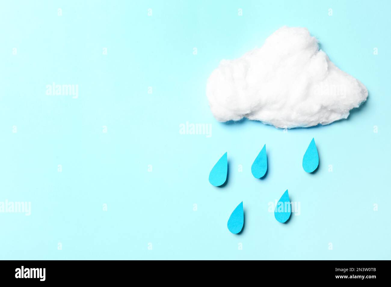 Realistic white fluffy cloud hi-res stock photography and images - Alamy