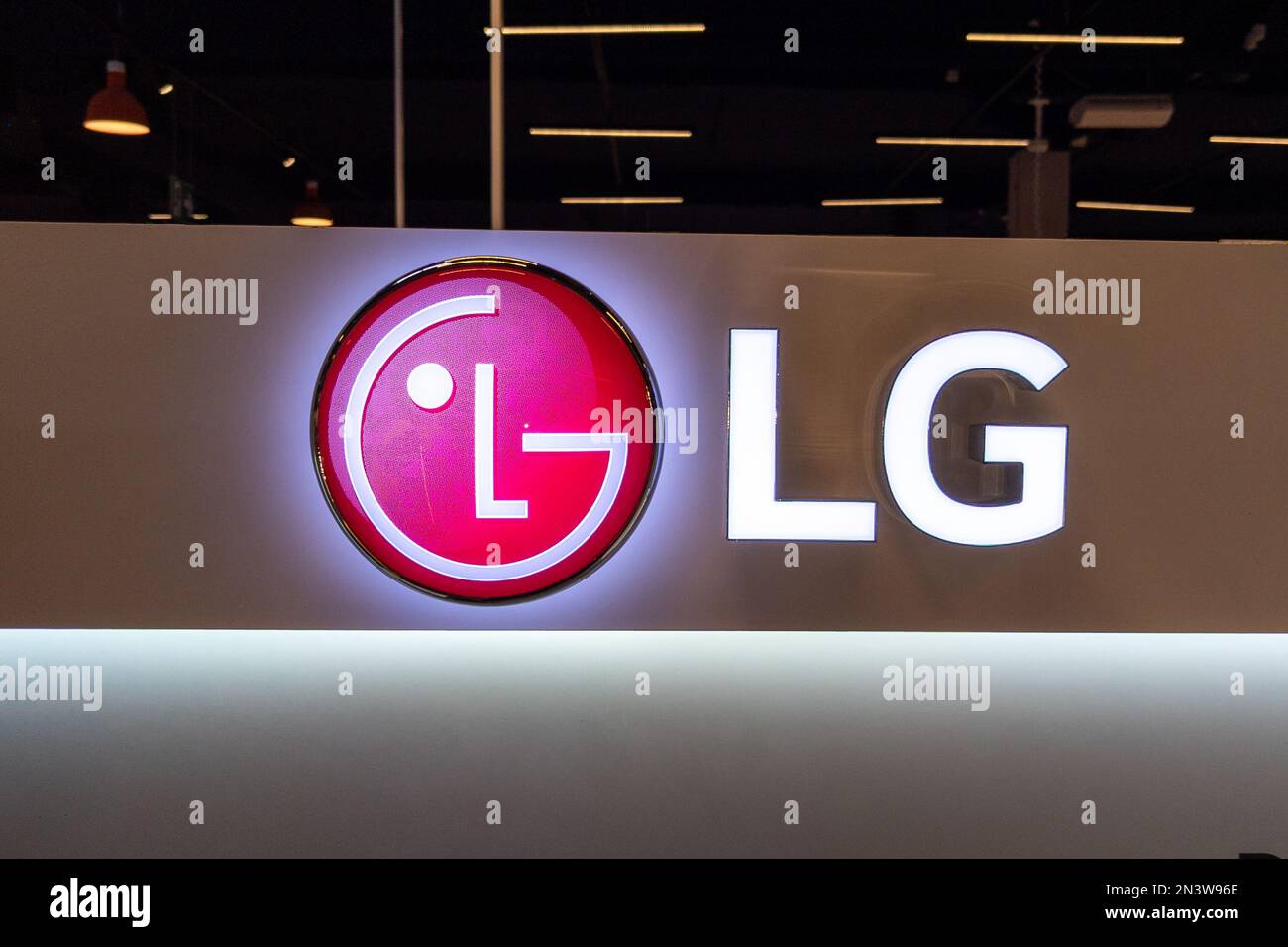 Bordeaux , Aquitaine France 30 01 2023 Lg life good store sign logo and brand text appliance