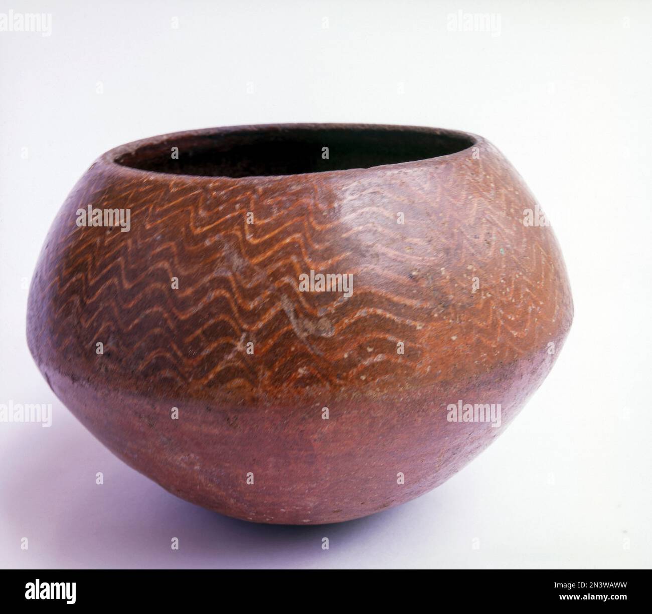 Terracotta pot sangam age 3rd B. c, Kodumanal, Tamil Nadu, South India, India, Asia Stock Photo