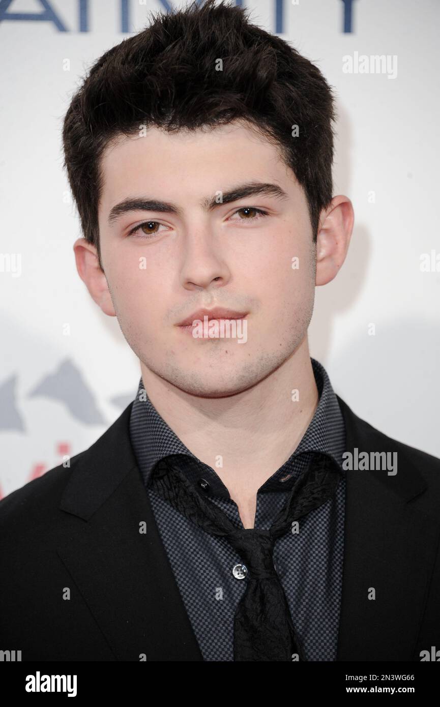 Ian Nelson arrives at the World Premiere of "The Best Of Me" on Tuesday