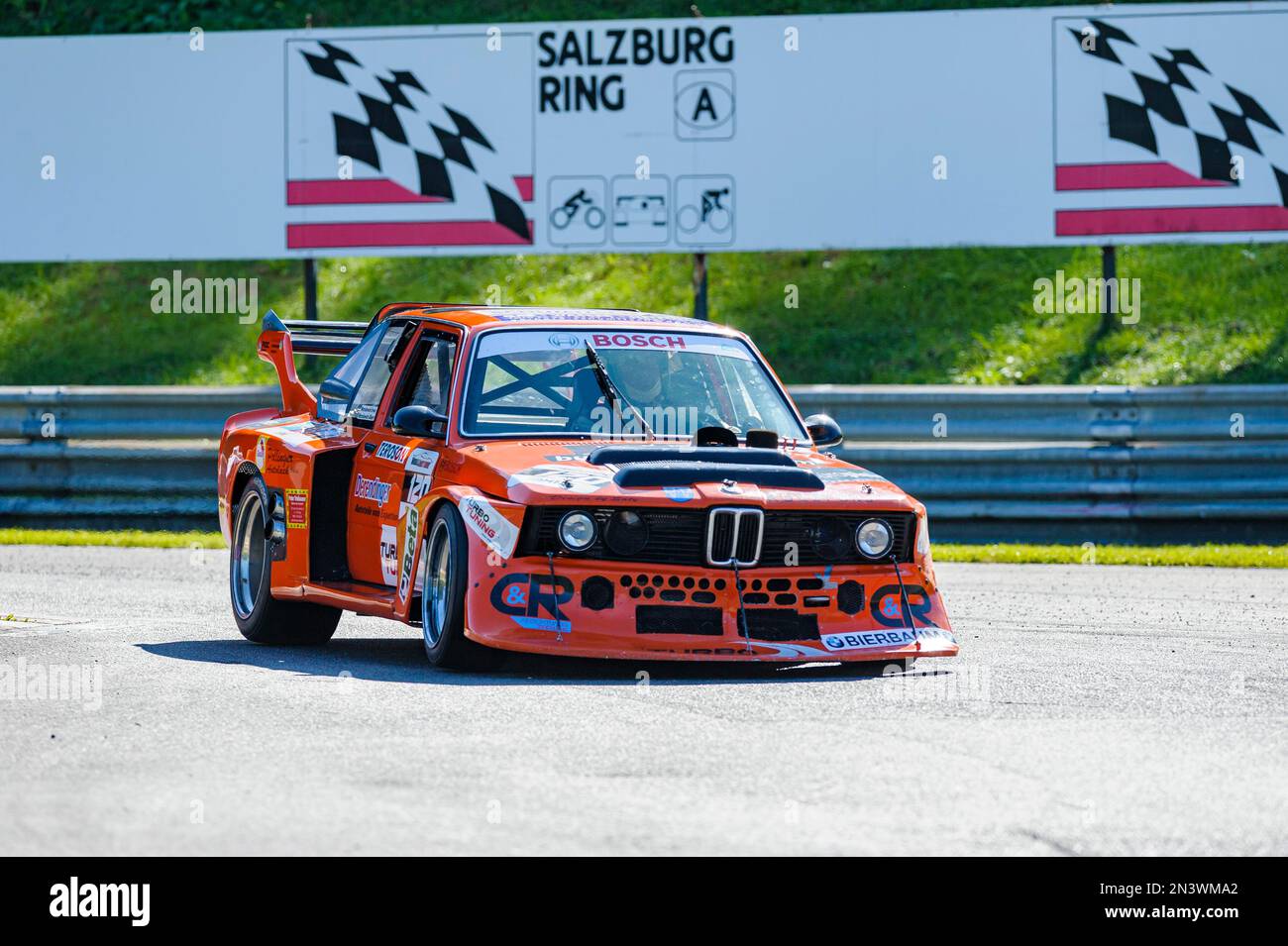 Erwin Warislowich, BMW E21 Group 5, Histo Cup 2019, Bosch Race,  Salzburgring 1, Salzburg, Austria Stock Photo - Alamy