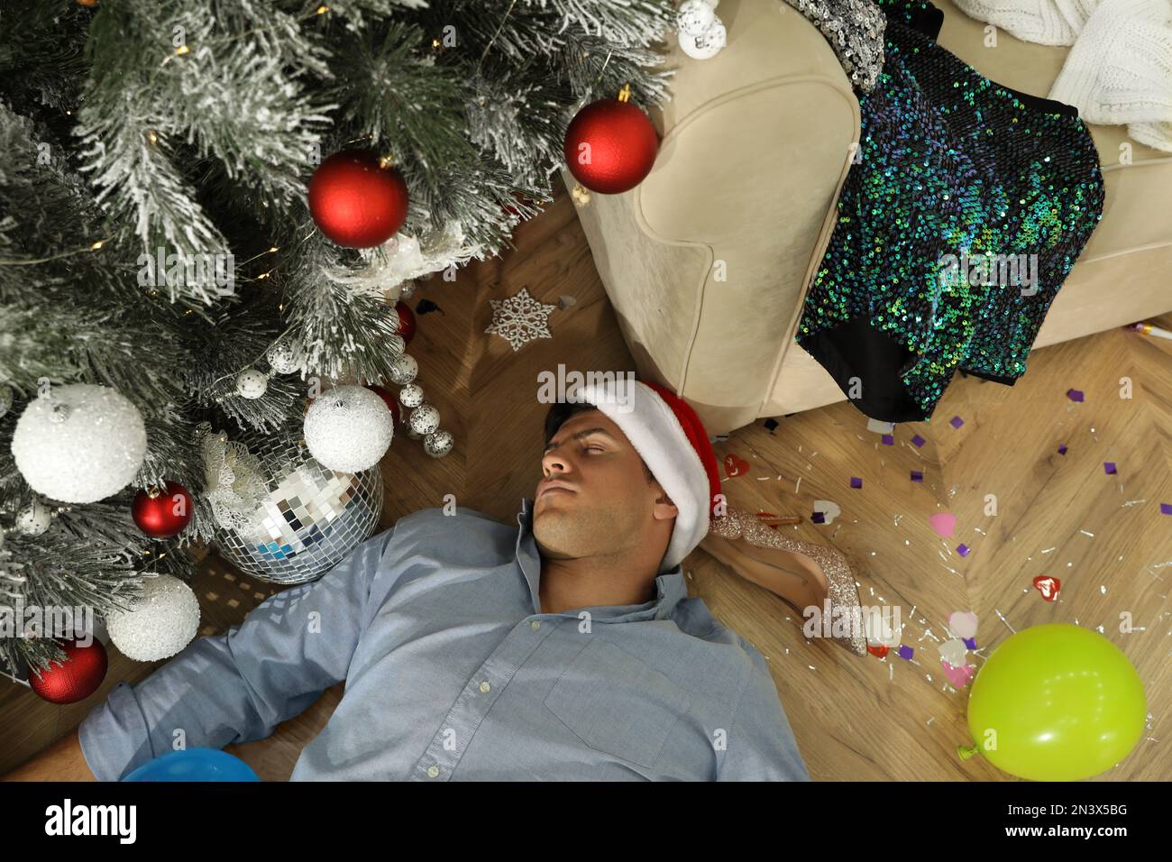 Floor after party christmas hi-res stock photography and images - Alamy
