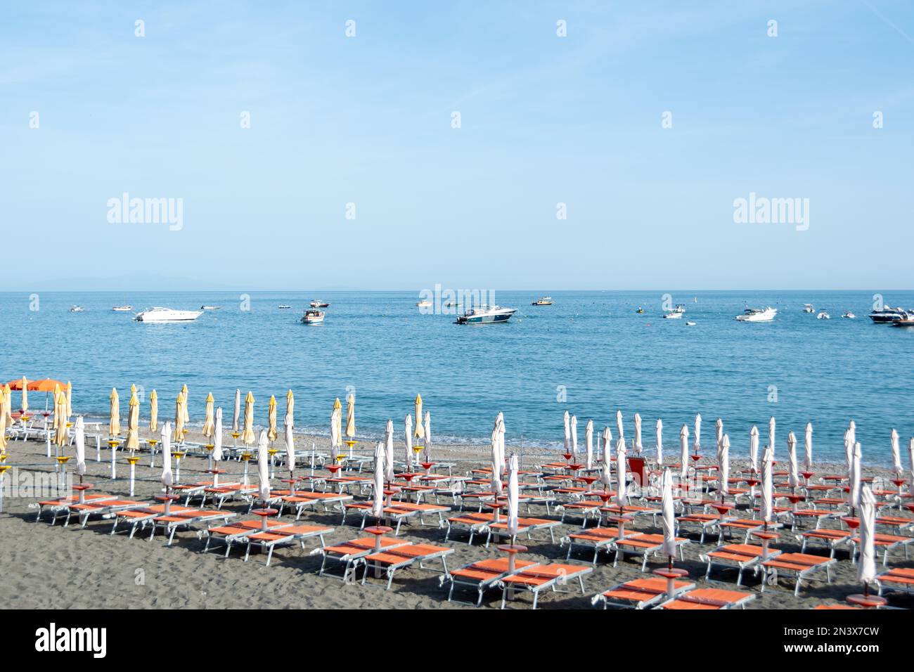 Maiori summer beach hi-res stock photography and images - Alamy