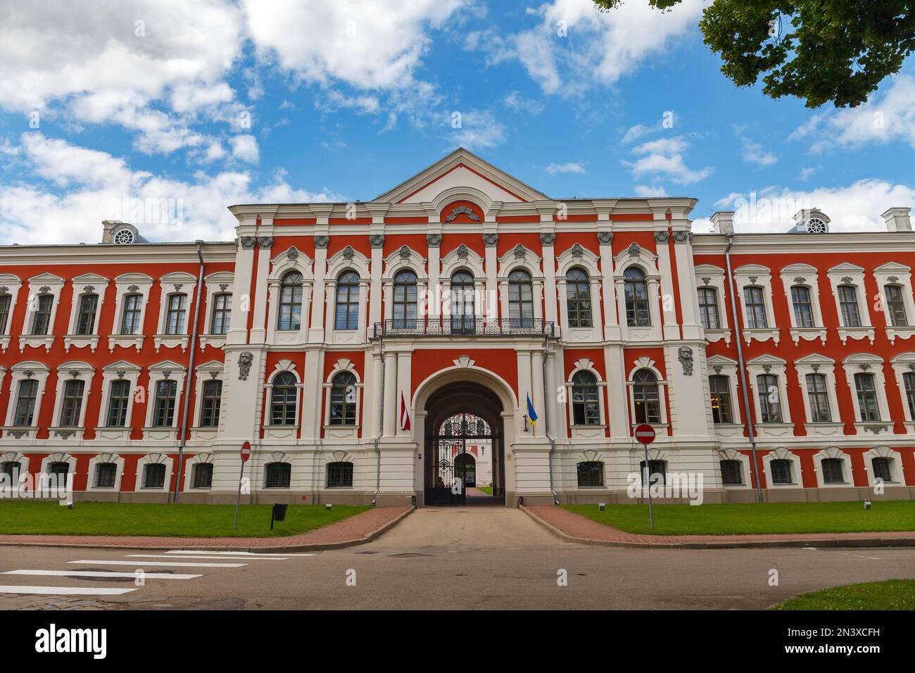 Jelgava Palace is the largest Baroque-style palace in the Baltic states ...