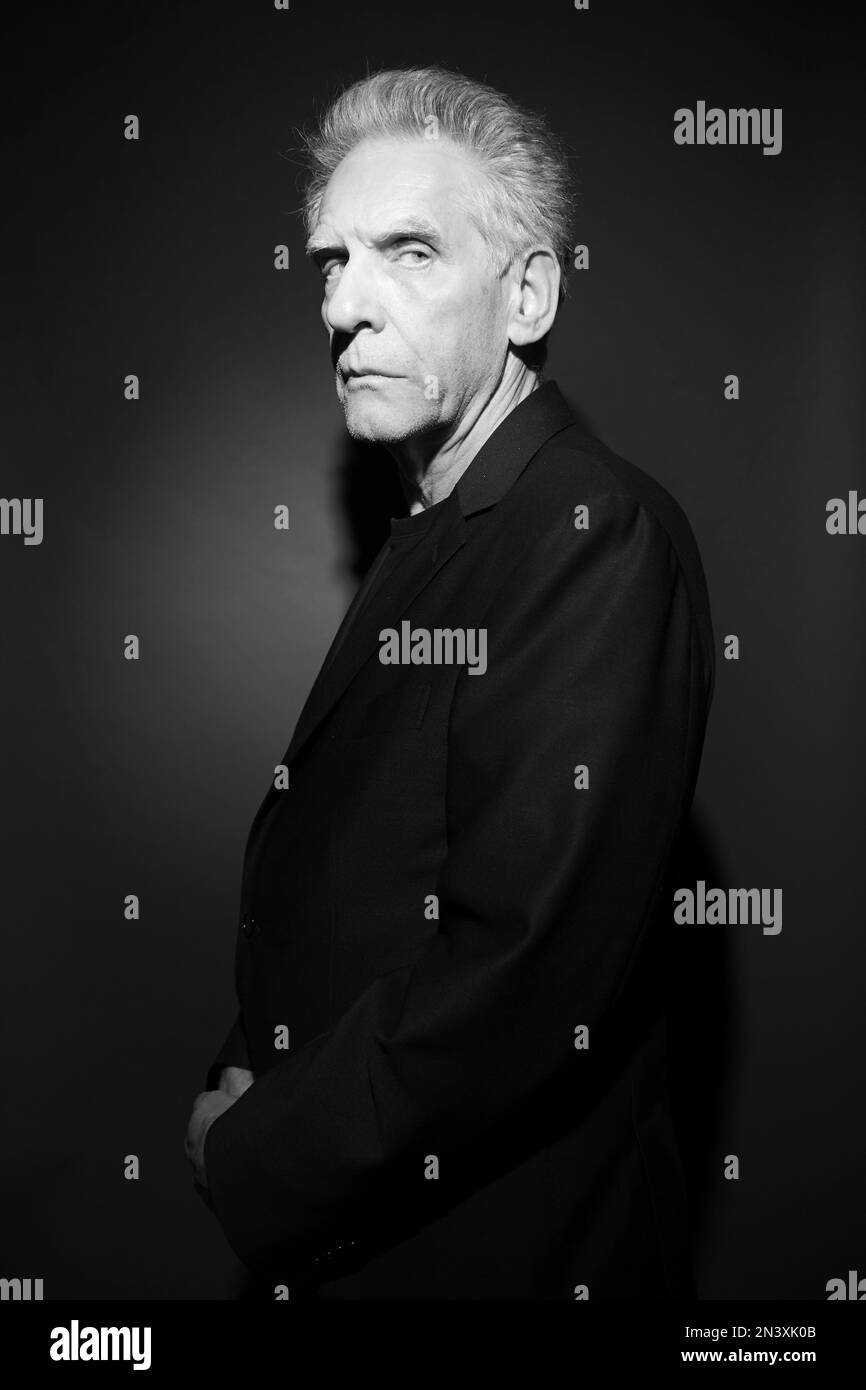 Iconic filmmaker David Cronenberg poses for a portrait in promotion of
