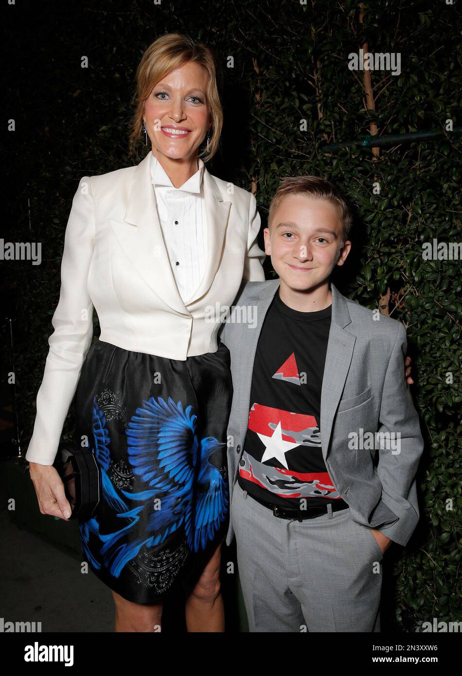 Anna Gunn and Jack Irvine attend the Film Independent Screening of Fox