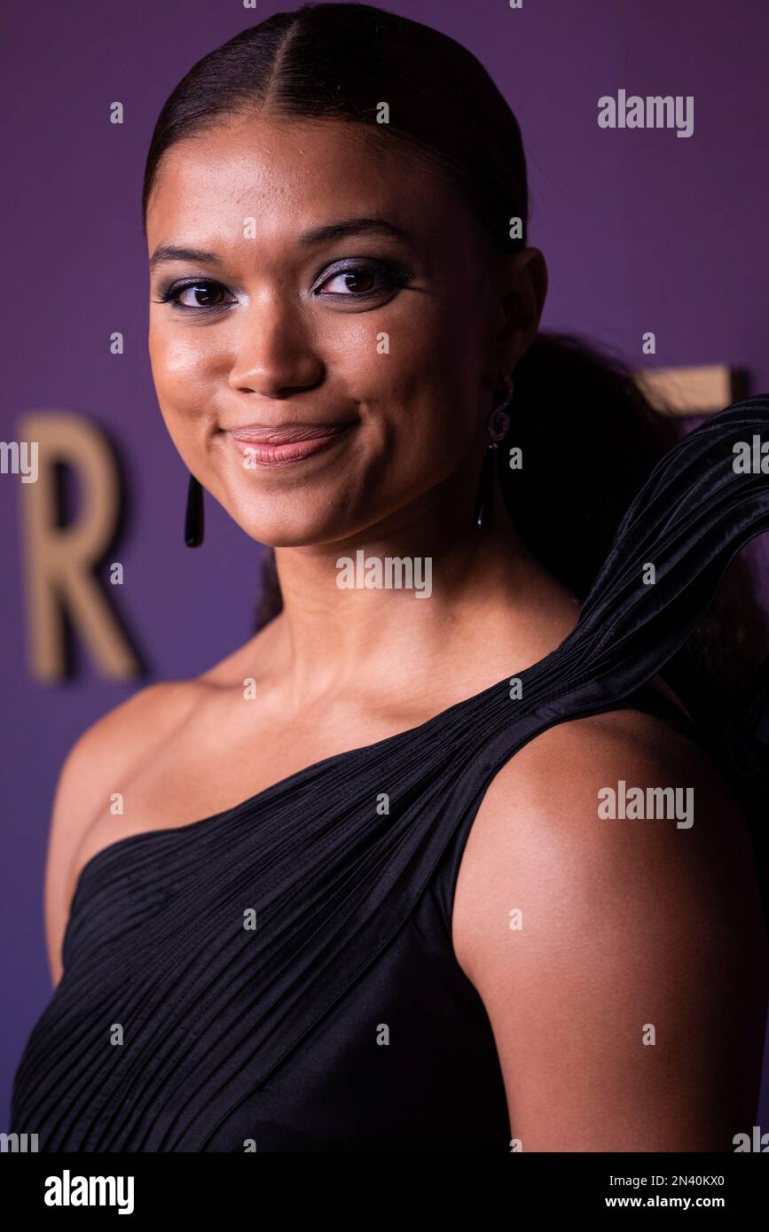 Briana Middleton poses for photographers upon arrival for the World