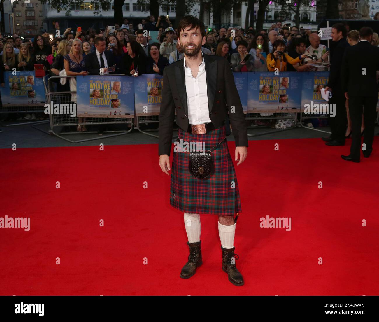 Découpe Carton Taille Réelle David Tennant En Kilt - Stand-up, Article De Collection