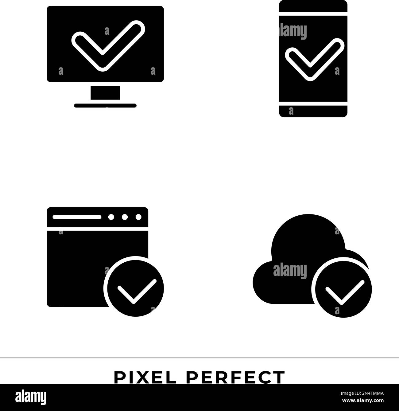 Digital checkmarks hi-res stock photography and images - Alamy