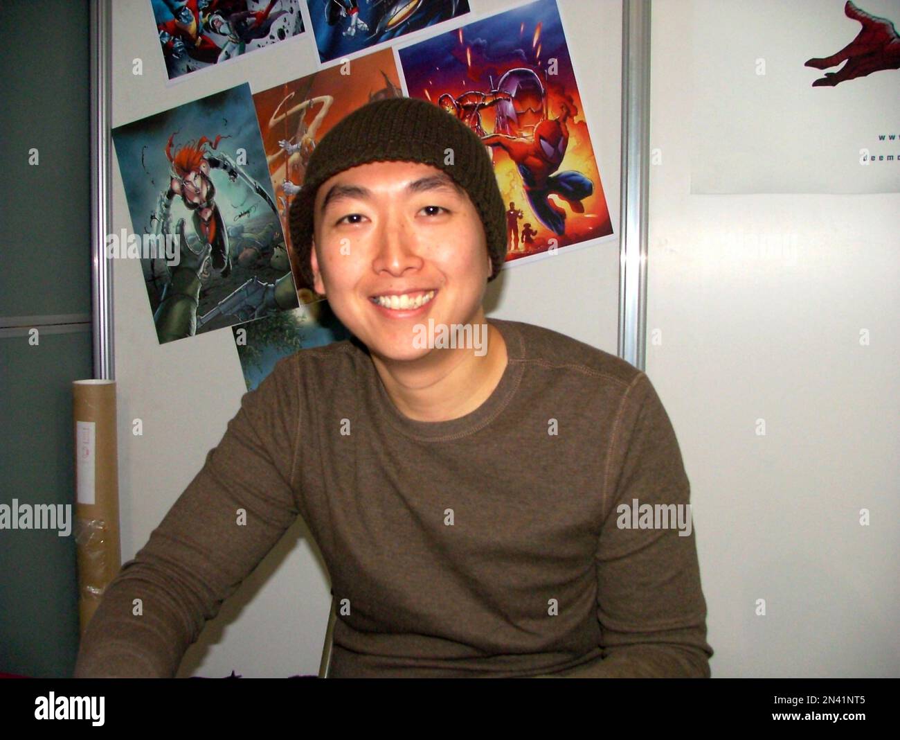 Andie Tong is an illustrator & comic book artist, known for his work on comic books Green Lantern: Legacy, Legend of Shang-Chi, Spectacular Spider-Man Stock Photo