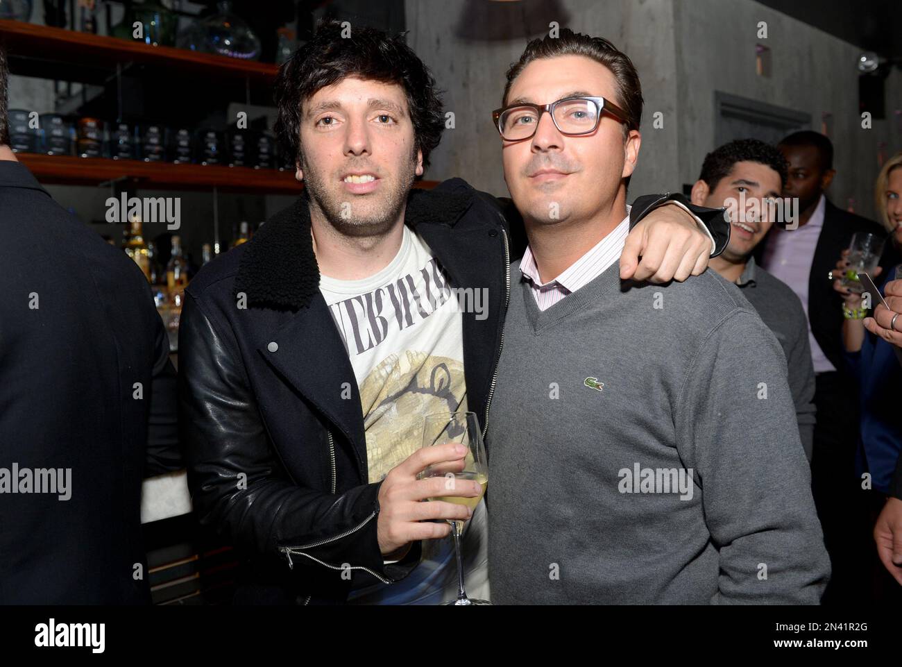 President and Head of A&R at SONGS Ron Perry, left, and Billboard Group ...
