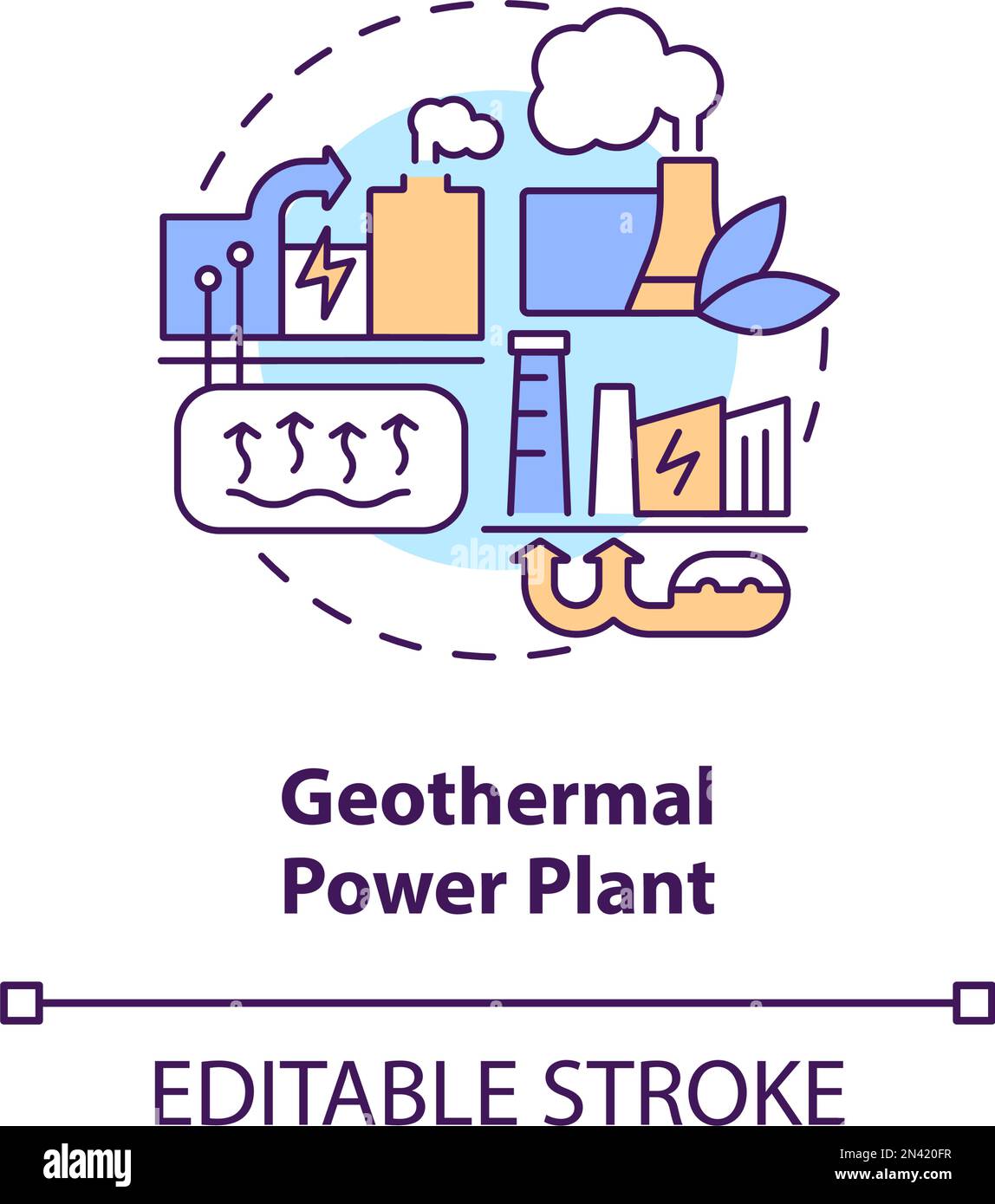 Geothermal Power Plant Concept Icon Stock Vector Image Art Alamy geothermal-power-plant-concept-icon-stock-vector-image-art-alamy