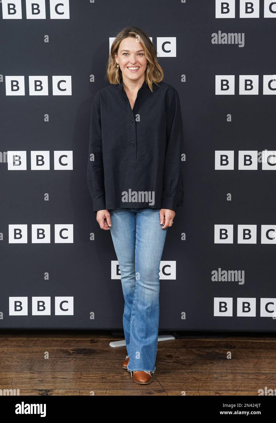 Sally Bretton Attending A Screening Of Beyond Paradise At The Soho 
