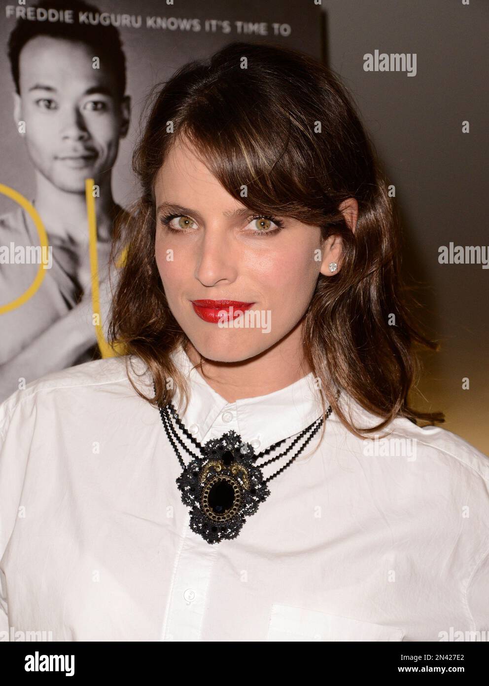 Actress Noa Ashby attends the premiere of the documentary film "PUMP