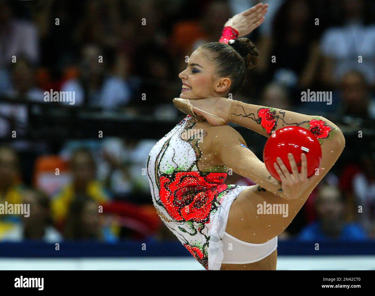 FILE In This Sept 23 2006 File Photo Russia s Alina Kabaeva file-in-this-sept-23-2006-file-photo-russia-s-alina-kabaeva