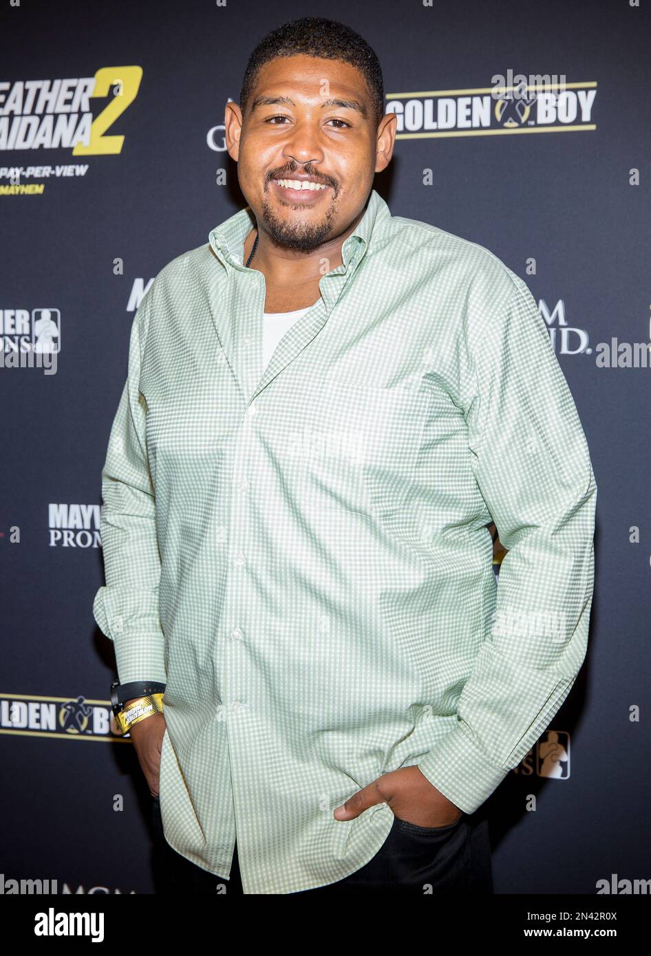 Omar Miller arrives at the VIP PreFight Party for Mayhem Mayweather