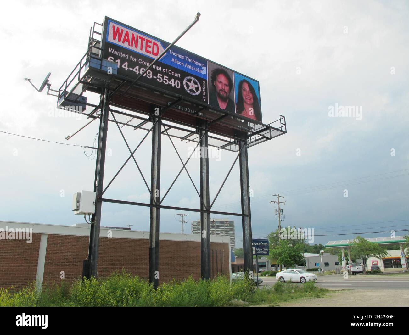In this May 28, 2014 photo, a wanted sign for treasure hunter turned