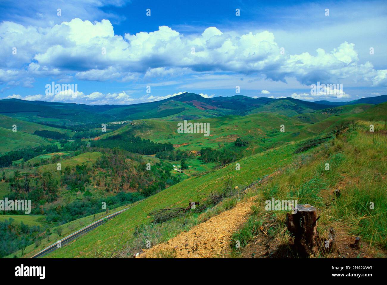 Landscape Drakensberg Transvaal Stock Photo Alamy