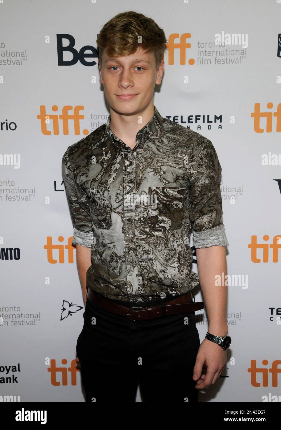 Antoine-Olivier Pilon attends the premiere of 