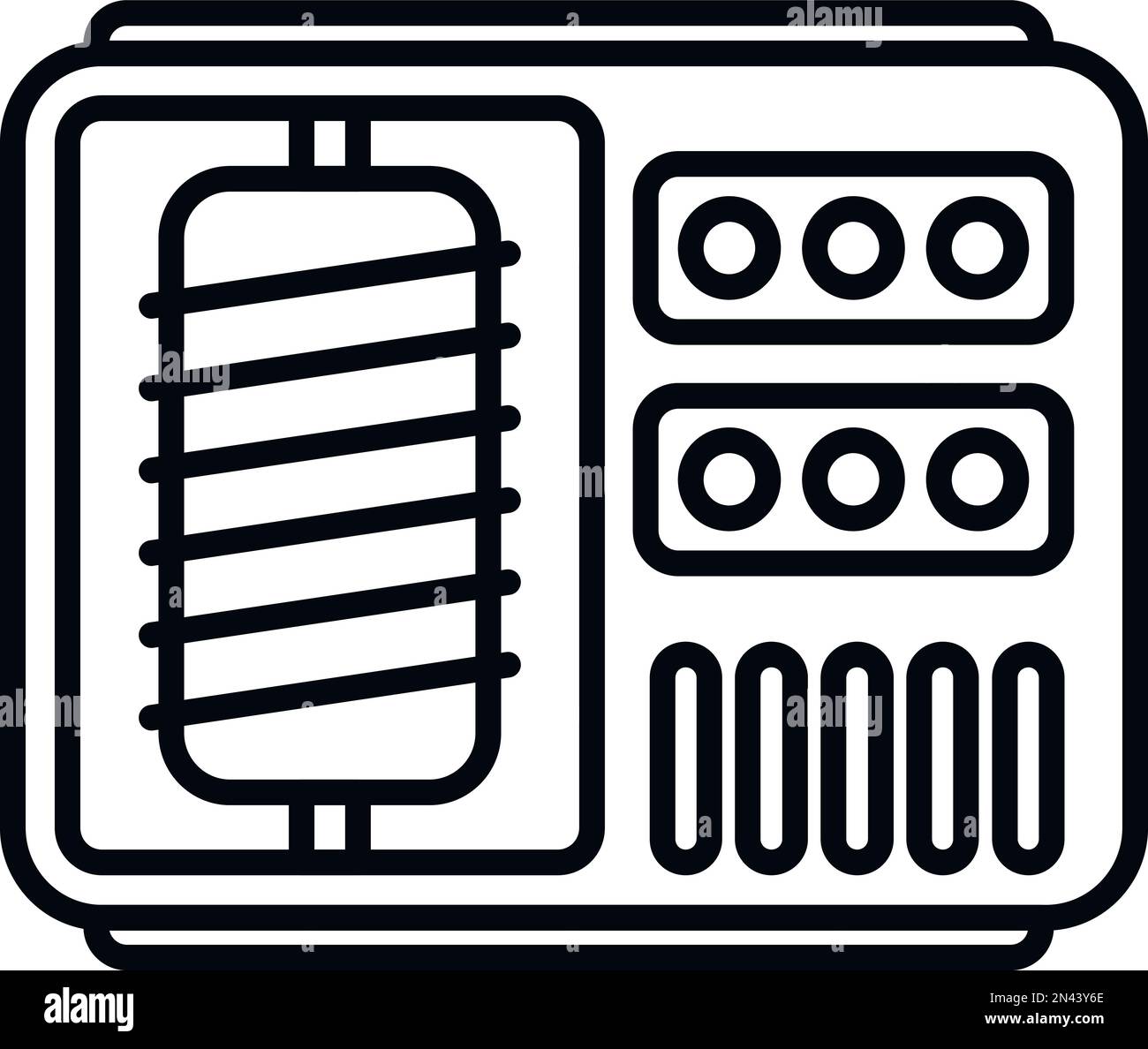 Digital sewing machine Black and White Stock Photos & Images - Alamy
