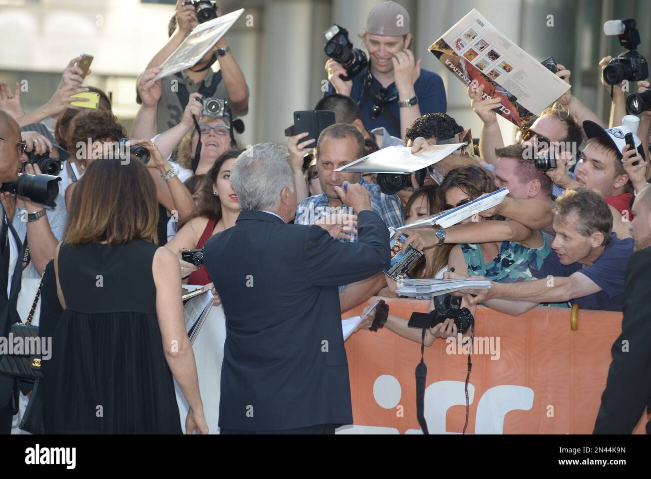 Dustin Hoffman seen at the premier of Boychoir at the Roy Thomson Hall