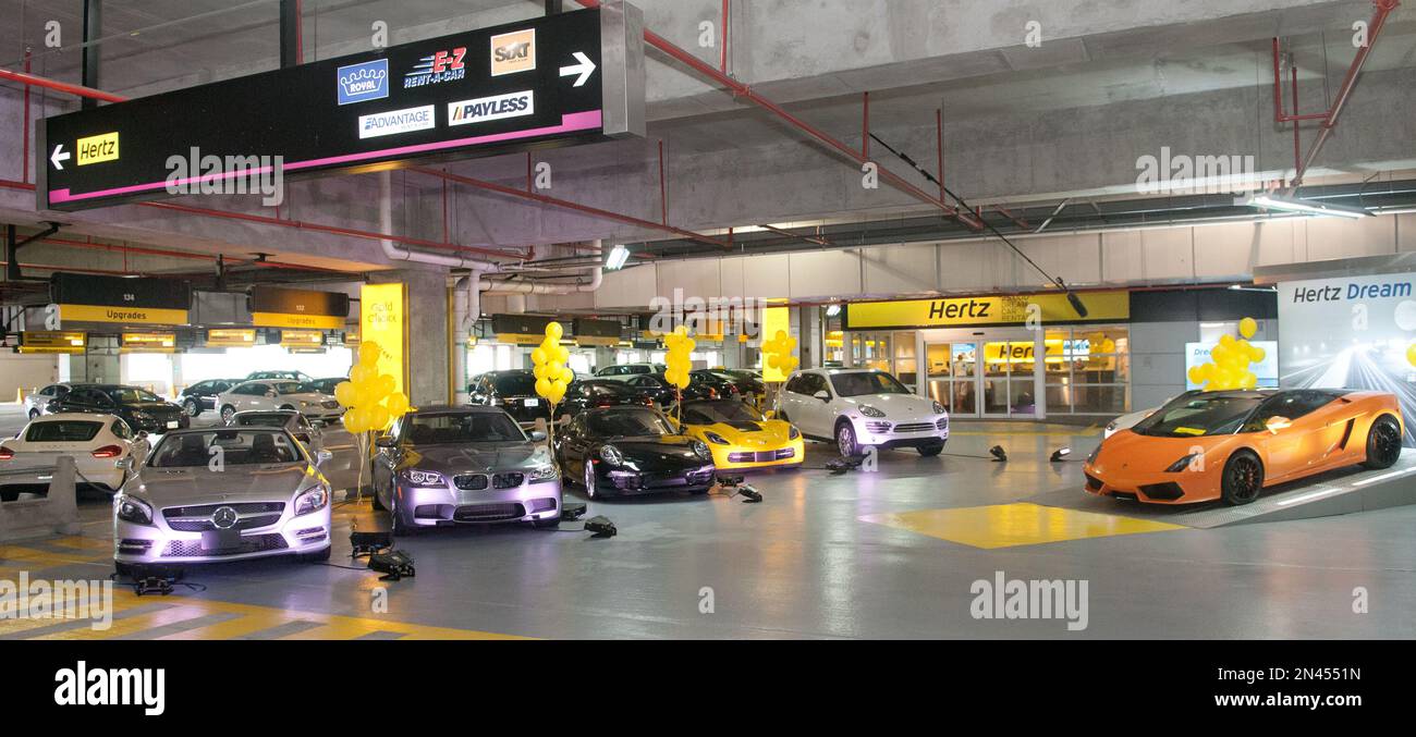 IMAGE DISTRIBUTED FOR HERTZ Hertz celebrates 25,000th Dream Cars