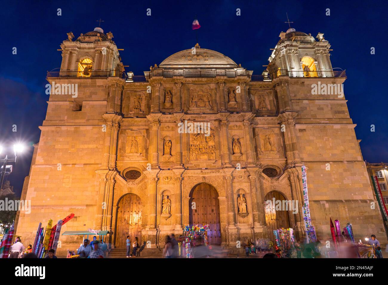 The Oaxaca Cathedral, or the Cathedral of Our Lady of the Assumption