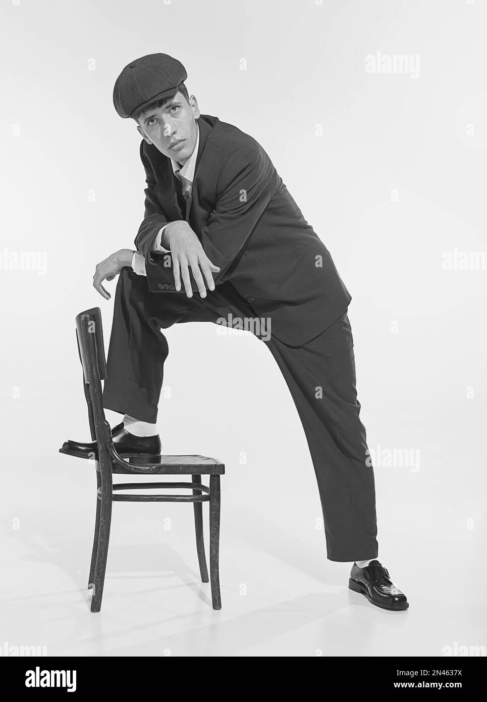 Fifties era Black and White Stock Photos & Images Alamy