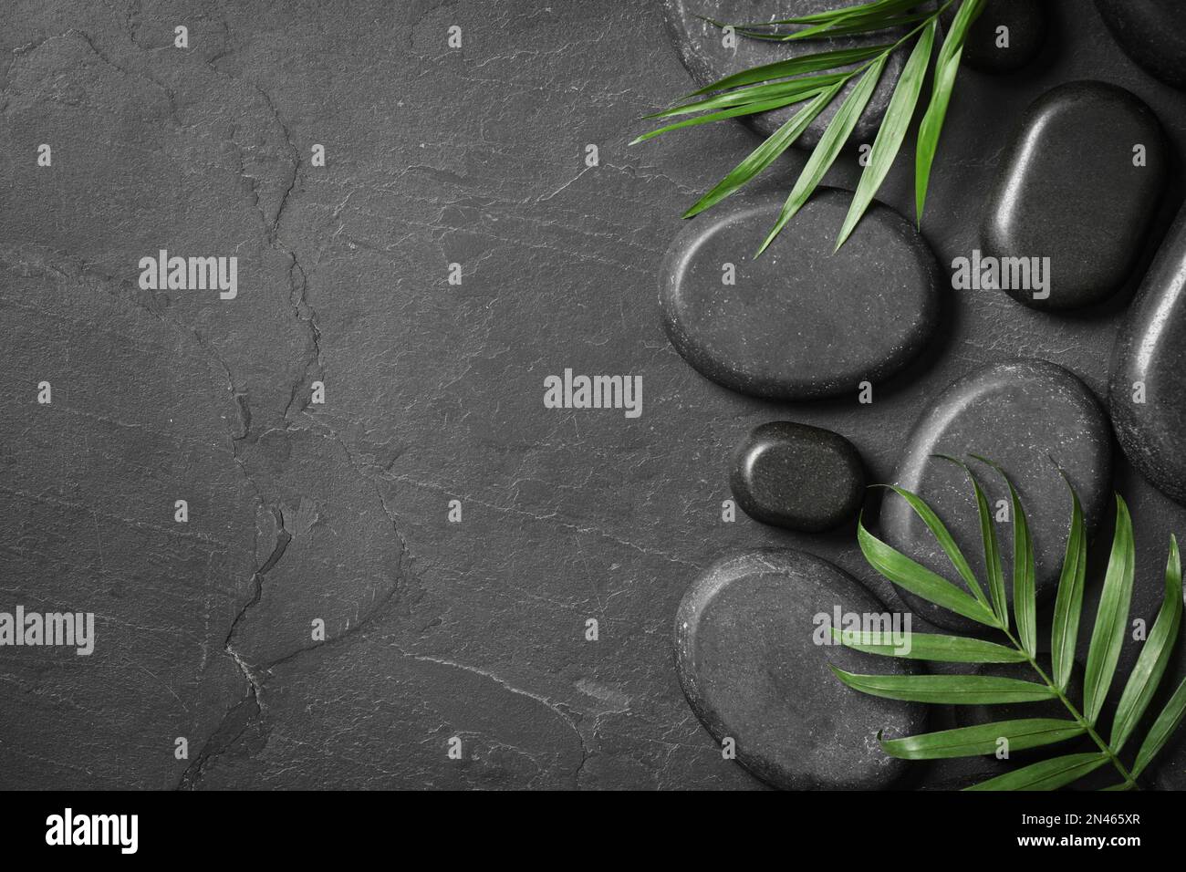 Top view black spa hi-res stock photography and images - Alamy