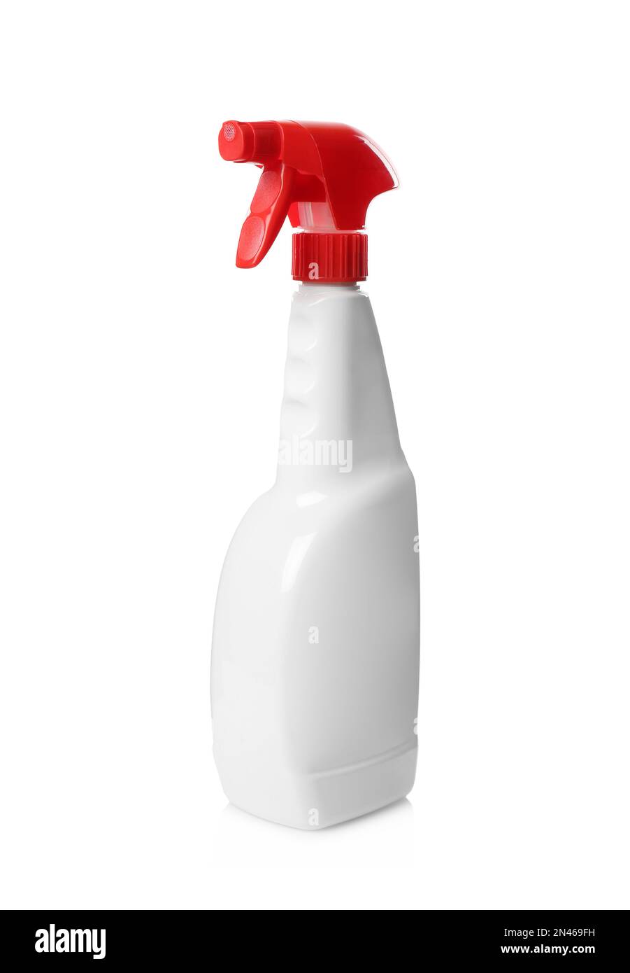 Spray bottle of cleaning product isolated on white Stock Photo Alamy