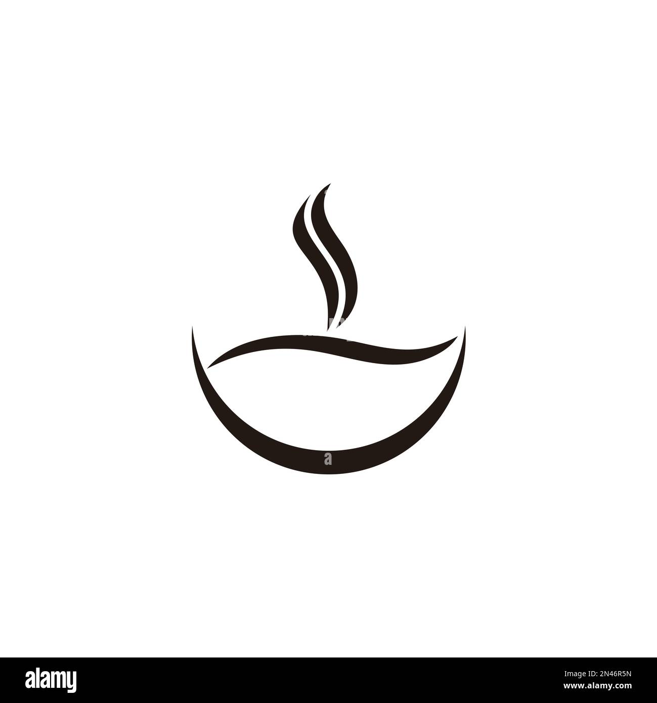 Simple Bowl Hot Food Smoke Logo Vector Stock Vector Image Art Alamy dean-greenwood-ascot-united-football-club