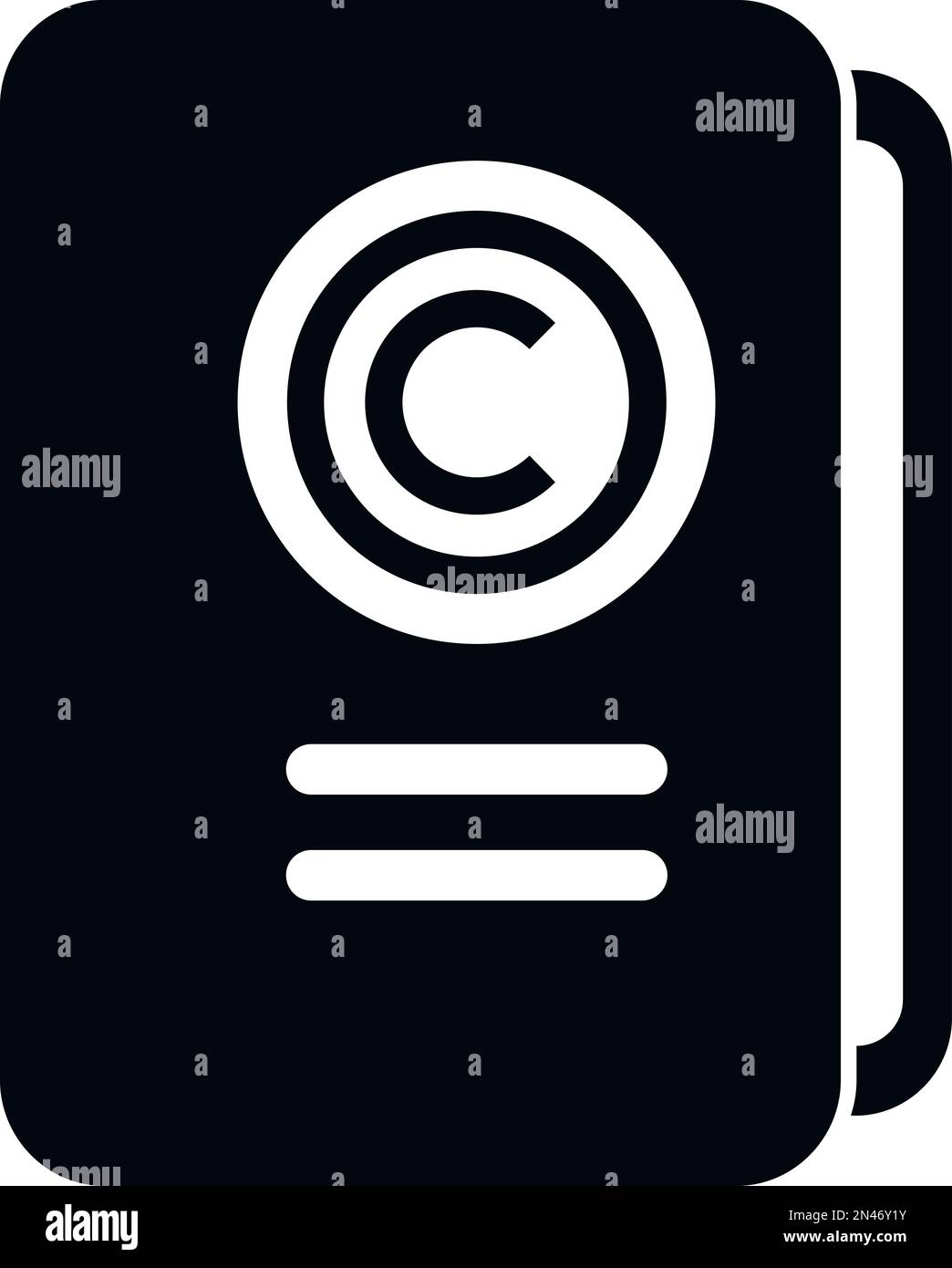 Brand ambassador folder icon simple vector. Social media. Pr business ...