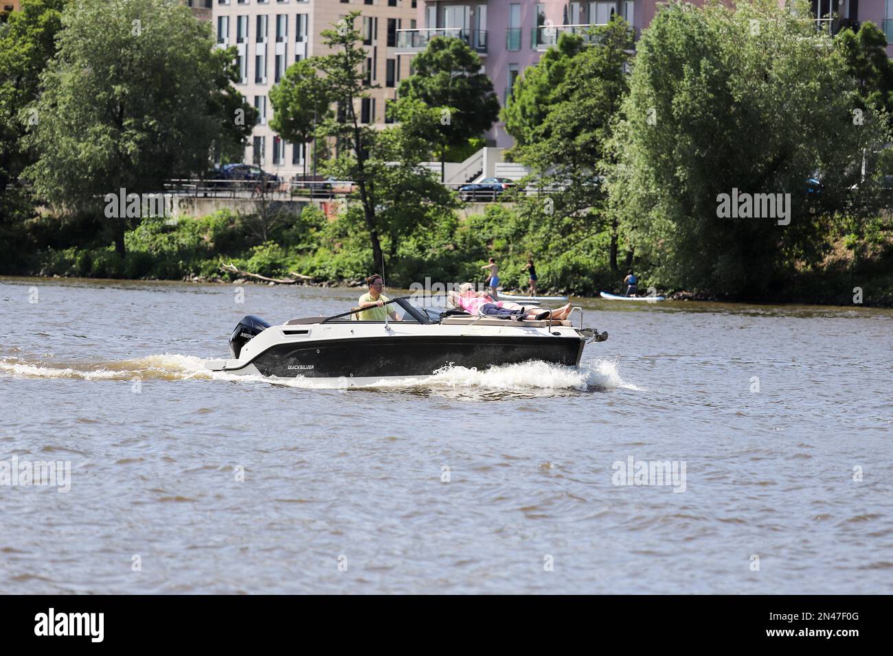 fun on water Stock Photo - Alamy