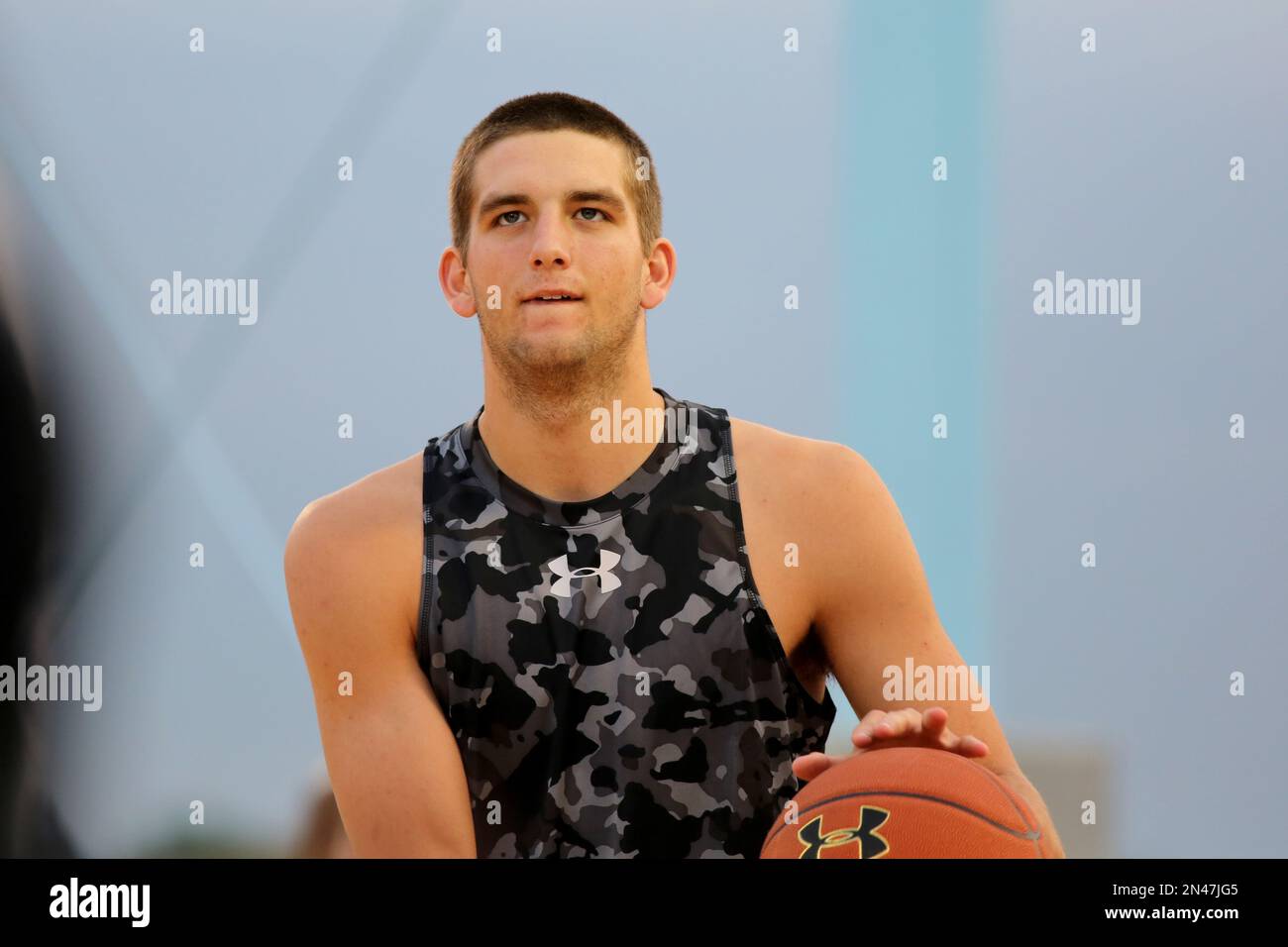 Mitch Ballock from Eudora School in Eurdora Kansas competes in