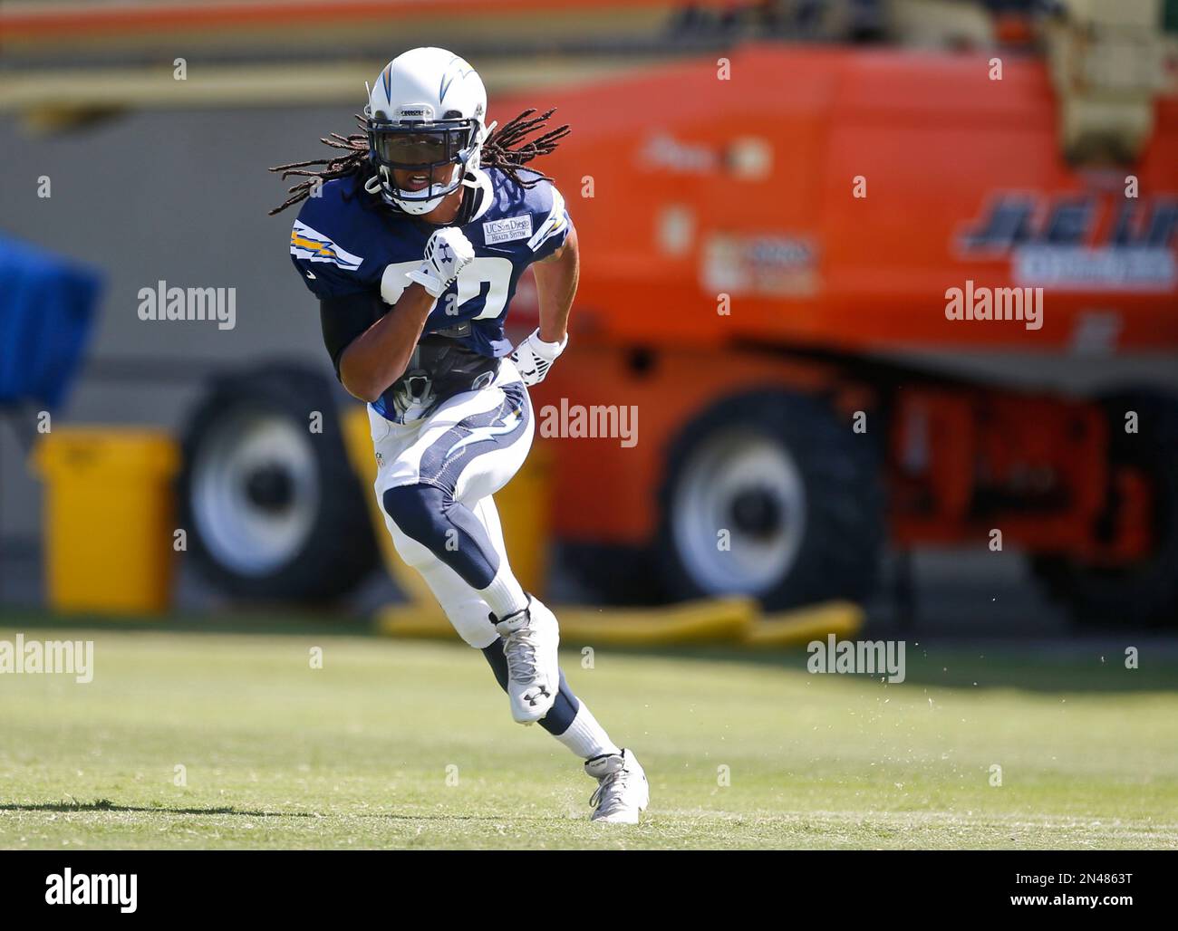 San Diego Chargers cornerback and first round draft choice Jason