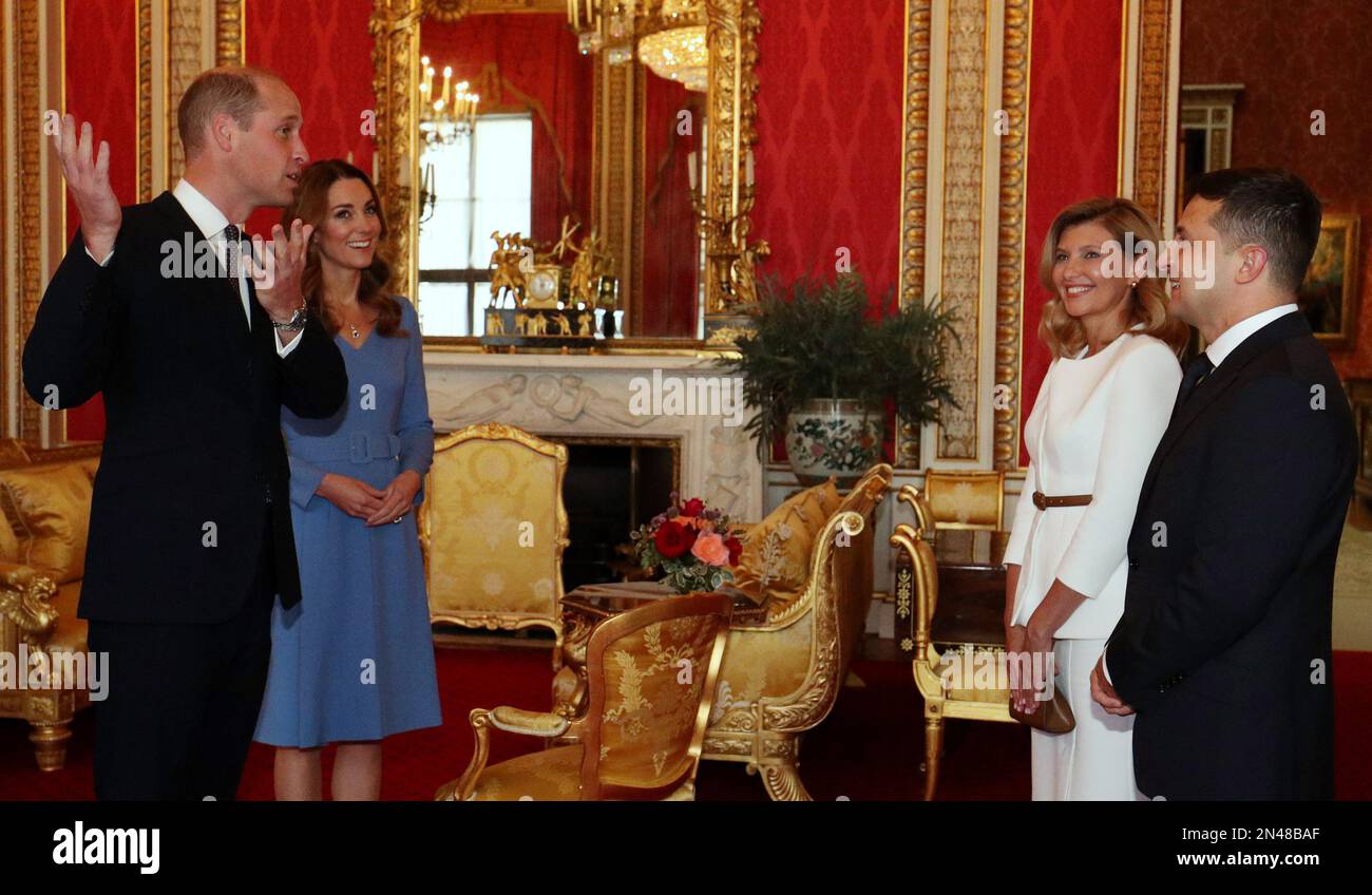 File photo dated 07/10/20 of the then Duke and Duchess of Cambridge